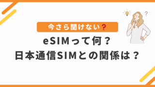 日本通信SIMはeSIMにしたほうがいいのか？そもそもeSIMって何？ 